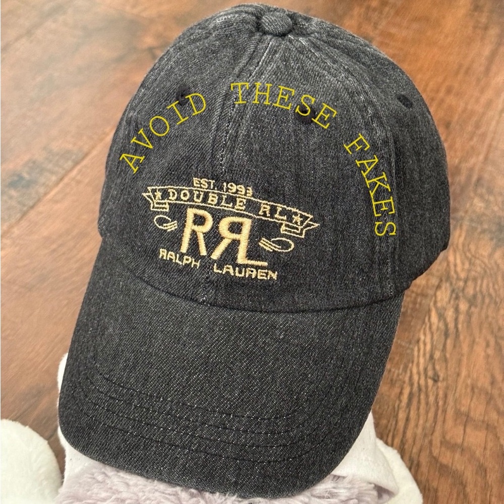 AVOID- “NOT SO AUTHENTIC” RRL RALPH LAUREN DOUBLE RL HATS